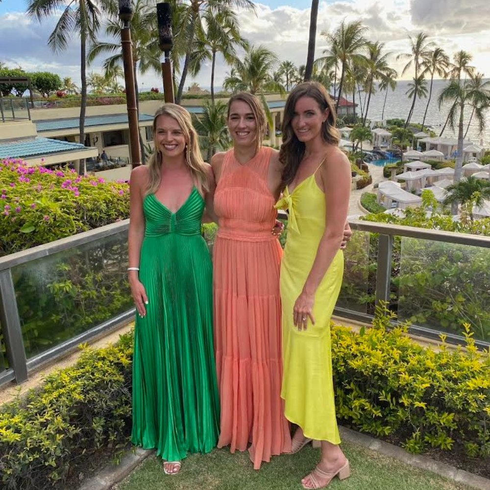 Aidan by Aidan Mattox Tie Front Plunge Neckline Dress - Size US 4